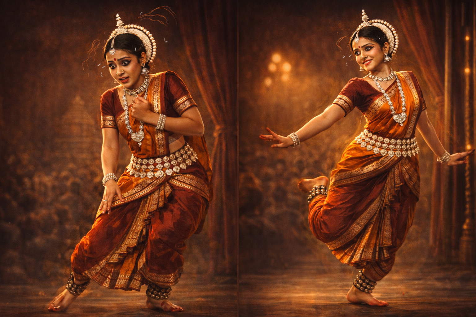 How to recover confidently from mistakes during an Odissi recital